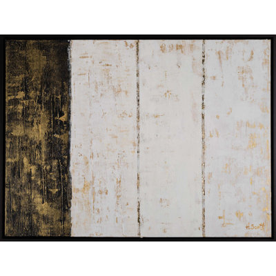 Black And Gold 2 Print by Scott, H.
