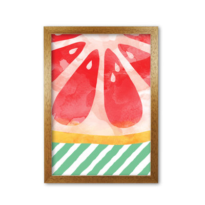 Grapefruit Abstract - Print