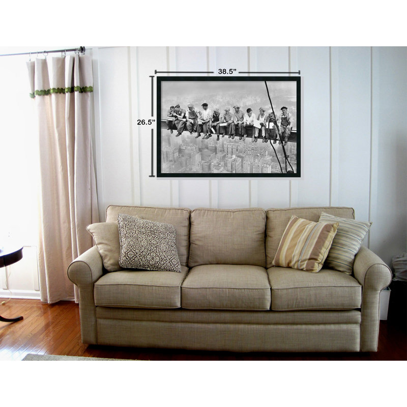 " Lunch Atop A Skyscraper " by Charles C. Ebbets