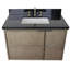 Ensemble de meuble-lavabo mural simple 37 po-27808956
