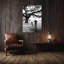 Impression sur toile Texas Barn - décoration murale étoile rustique solitaire - Western Country Farmhouse-322395542