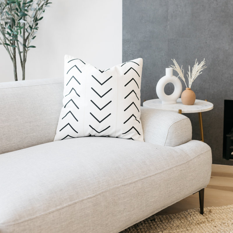 Kallan Square Cotton Pillow Cover & Insert