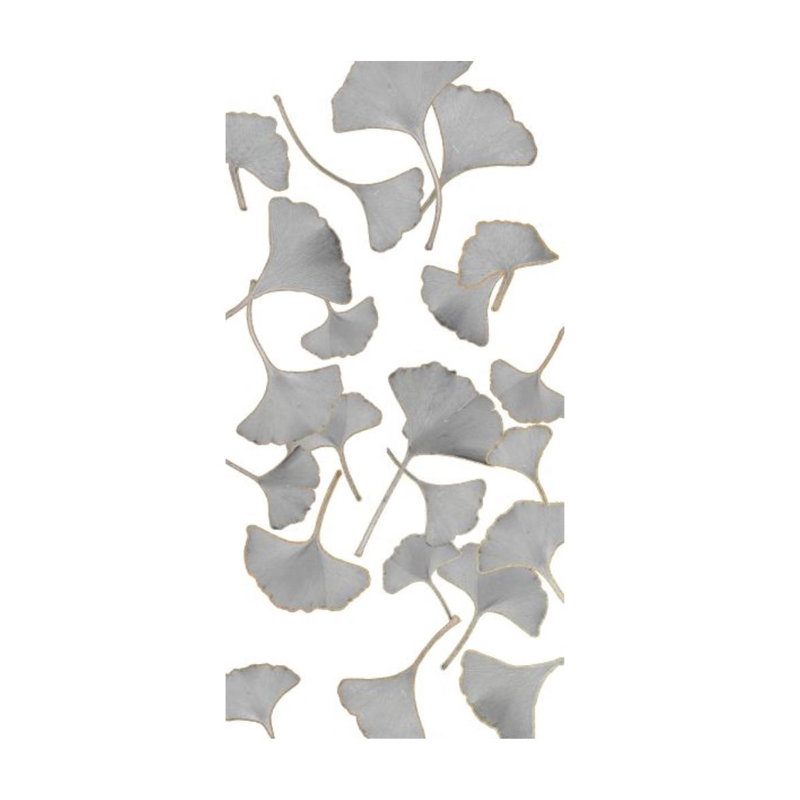 Biloba On Gray II Print by James McAllen, Glass Coat, 60" H x 30" W