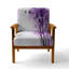 Geidel - Fleurs abstraites - Fauteuil d'appoint rembourré traditionnel-1459229813-1503986175