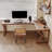 L-Shaped Solid Wood Solid Wood Writing Desk-108609708-108609711