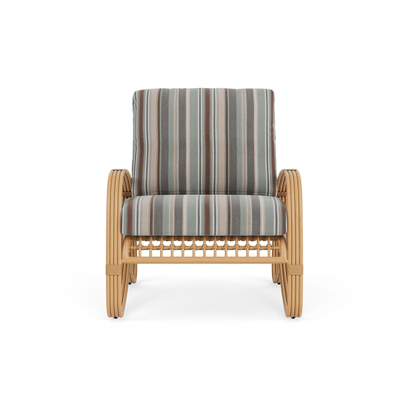 Riviera Outdoor Lounge Chair, Lima Heron
