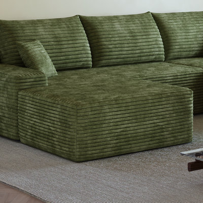 Y119-OTTOMAN-GREEN pouf vert