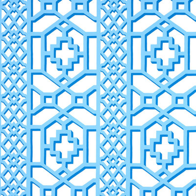 Zanzibar Trellis Wallpaper