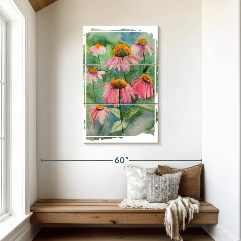 Harnek Coneflower Garden, H 45 po x l 28 po