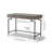 Solid Wood Top Metal Base Writing Desk