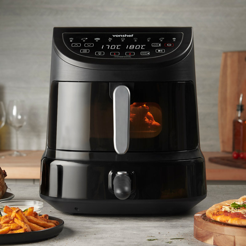 VonShef 8.5L Dual Air Fryer Air Fryer
