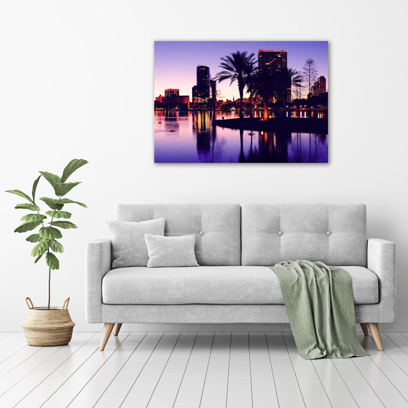 Orlando Usa - Wrapped Canvas Print