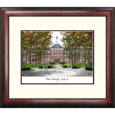 NCAA Alumnus Lithograph Framed Photographic Print