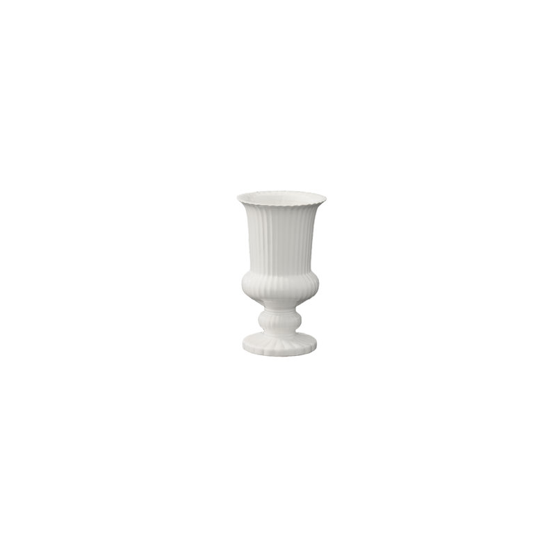 Ceramic Vase Gloss Finish White