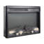 Foyer électrique encastrable 23 pouces, flamme réaliste, bûche, télécommande, minuterie, protection contre la surchauffe, chaleur de 1400 W, 5000 par heure, 11 réglages de température, source DEL de 50 000 heures, 4 réglables-1425474149