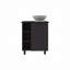 Lavabo pour salle de bain Stites, noir