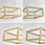 Ritzman - Light Gold LED Square/Rectangle Pendant