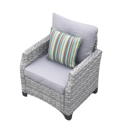 Branum Aluminum Outdoor Lounge Chair