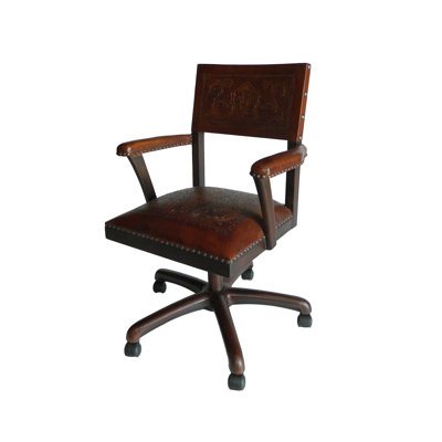 Navarette Genuine Leather Task Chair