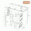 Bases de meuble-lavabo de salle de bain sans lavabo supérieur-109552869