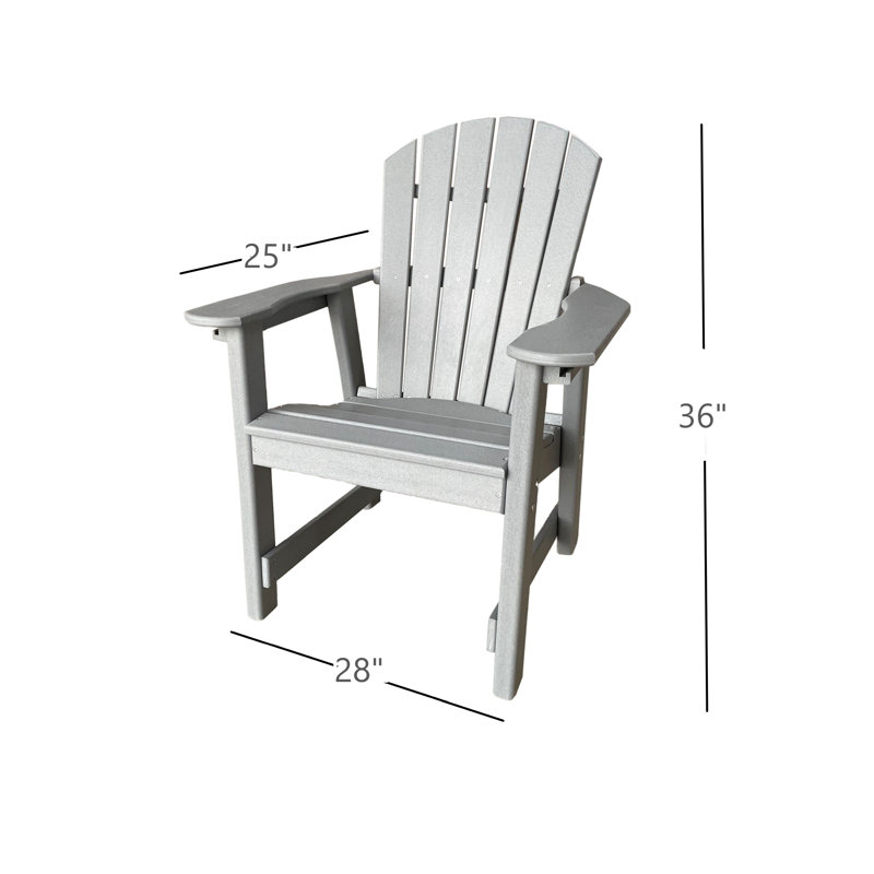 Fauteuil de salle à manger Kleinman, gris