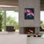 «Geraniums» par Linda Woods, art mural sur toile-1553524313