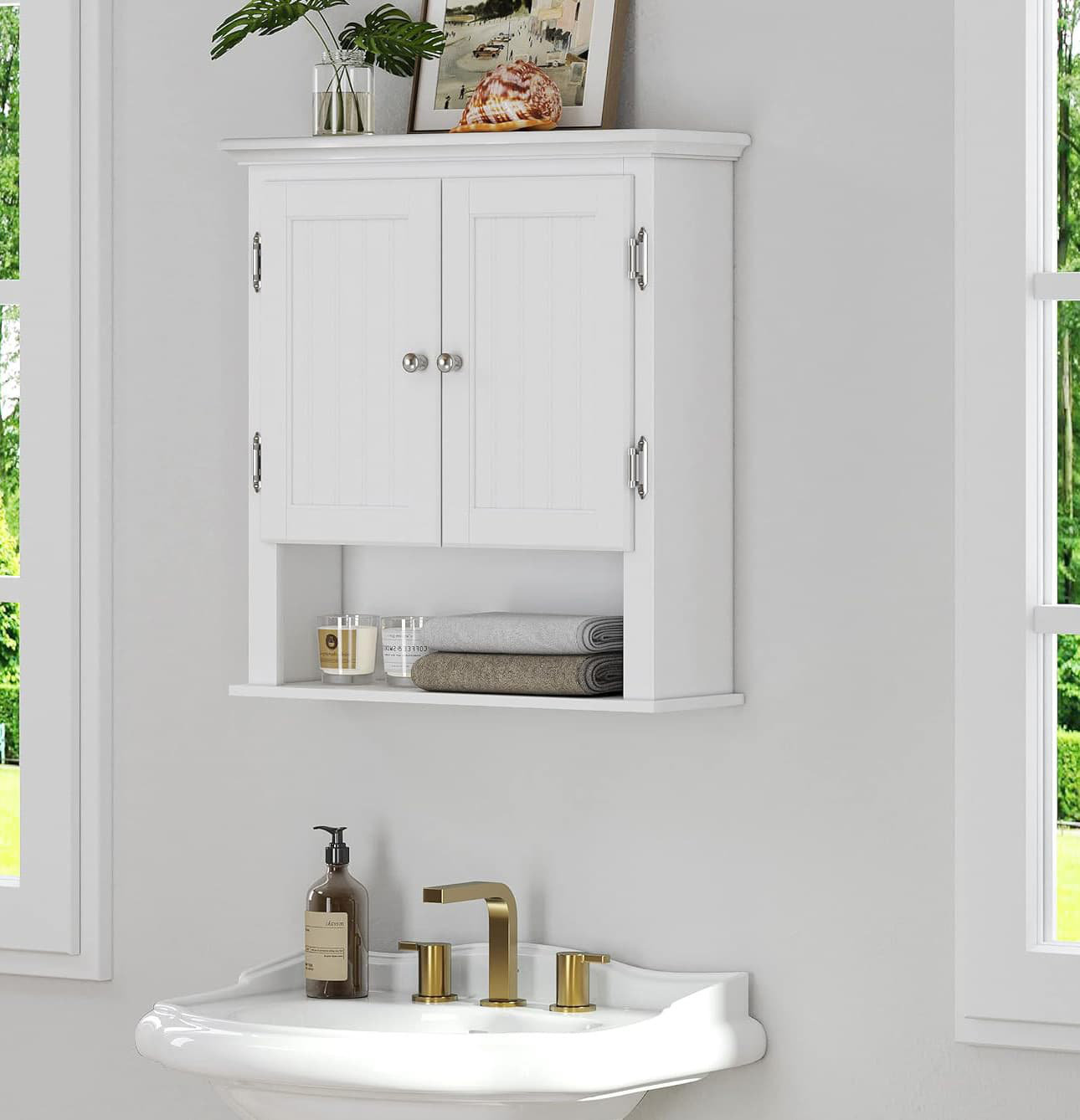 Winston Porter Ildar Wall Mounted Required Bathroom Cabinet | Wayfair