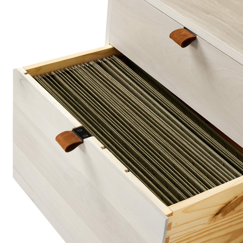 Trey Solid Wood Modular L-Shaped Executive Desk, Dove Poplar