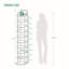 Vertical Shoe Rack, Shoe Shelves, Wood Shoe Organizer for Closet, Entryway, Shoe Tower for Small Spaces, Free Standing, Adjustable, with 2 Hooks-358212680-365563255