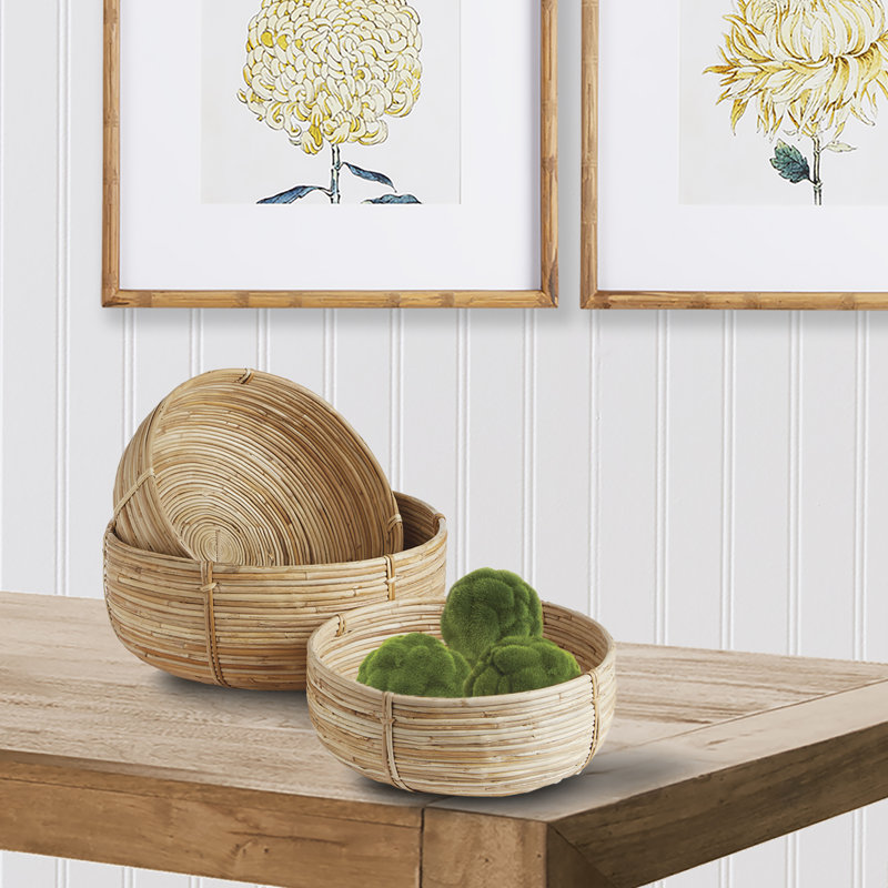 Handmade Seagrass General Basket Set