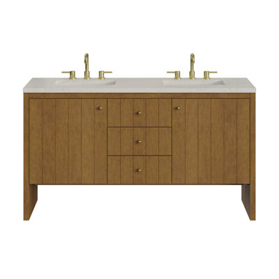 Hudson 60" Double Bathroom Vanity