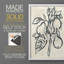 Encre poire branche I - impression encadrée de qualité supérieure - prête à être accrochée - aucun clou requis - aucun clou requis-108019337-108019341