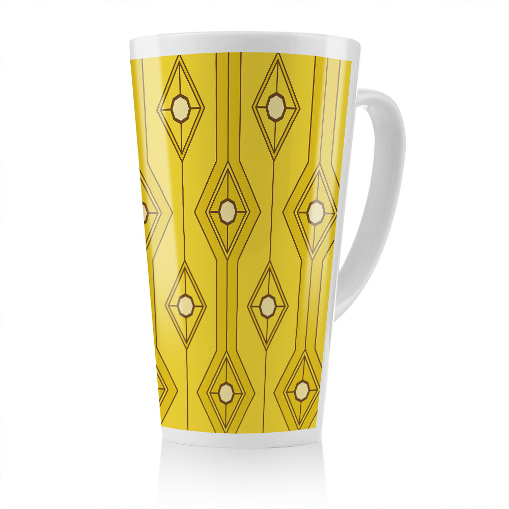 Geometric Latte Mug