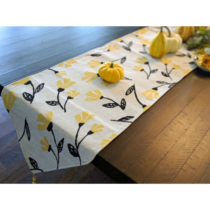 Andino Floral Table Runner, 90" L x 13" W