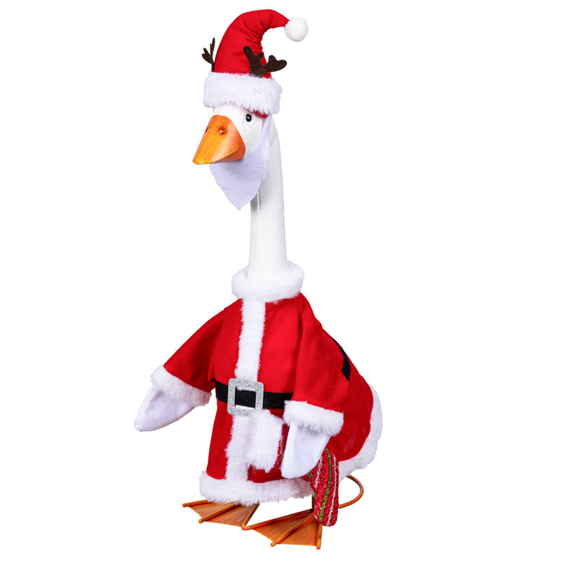 Porch Goose Outfit, Mr. Claus, Mr. Claus