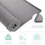 Paquet de 2 housses de laveuse et de sécheuse pour le dessus, tapis en caoutchouc de silicone pour machine à laver et sécheuse, sous-tapis antidérapant résistant et lavable-133274221