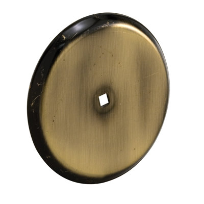 Prime-Line Cabinet Knob Backplate, 2-13/16 in. Outside Diameter, Stamped Steel