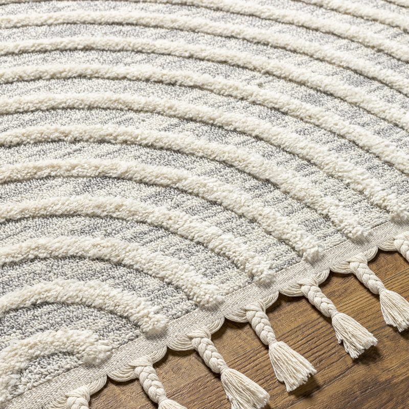 Aine cream rug, Rectangle 5 pi 3 po x 7 pi