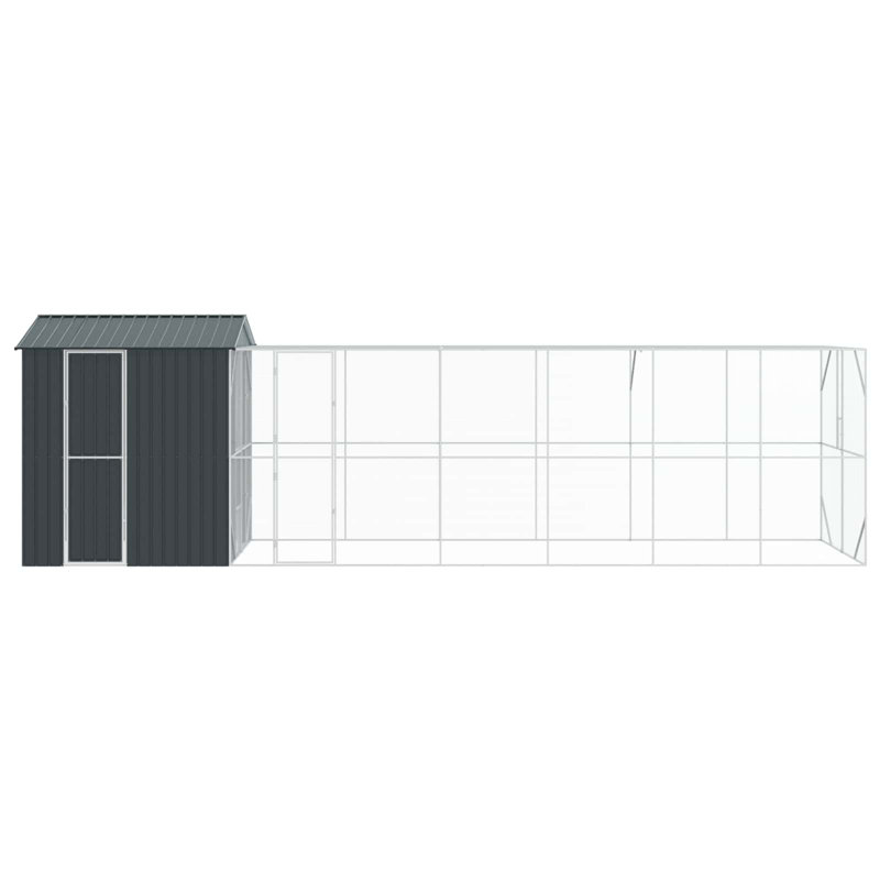 247cm Galvanised Steel Floor Bird Cage