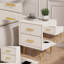 41cm W Manufactured Wood Bedside Table