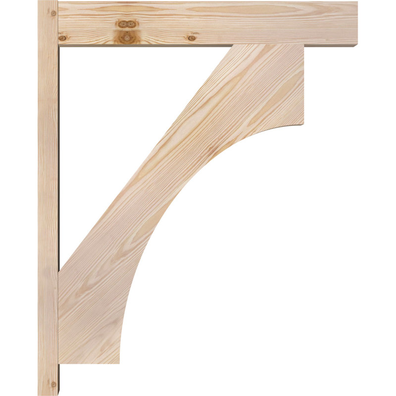 Westlake Block Outlooker, 32" H x 26" D, 5 1/2" W Western Red Cedar (Smooth)