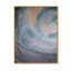 Reproduction d'art sur toile de luxe gris et bleu fluide II-607084963-607084966