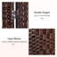 Paravent 4 panneaux Wicker Weave-296801342