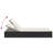 Double Sun Lounger Black
