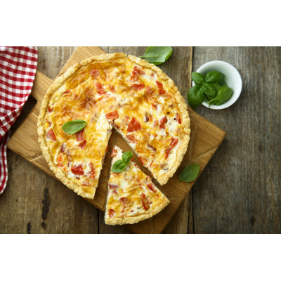 Savory Pie - Wrapped Canvas Print