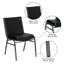 Chaise empilable en vinyle avec supports de fixation Oliverson-34678237-34678236