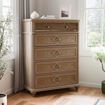 Commode 5 tiroirs Alinah