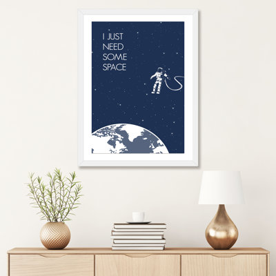 «I Just Need Some Space», reproduction d'art graphique