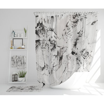 Natilea Polyester Shower Curtain Set