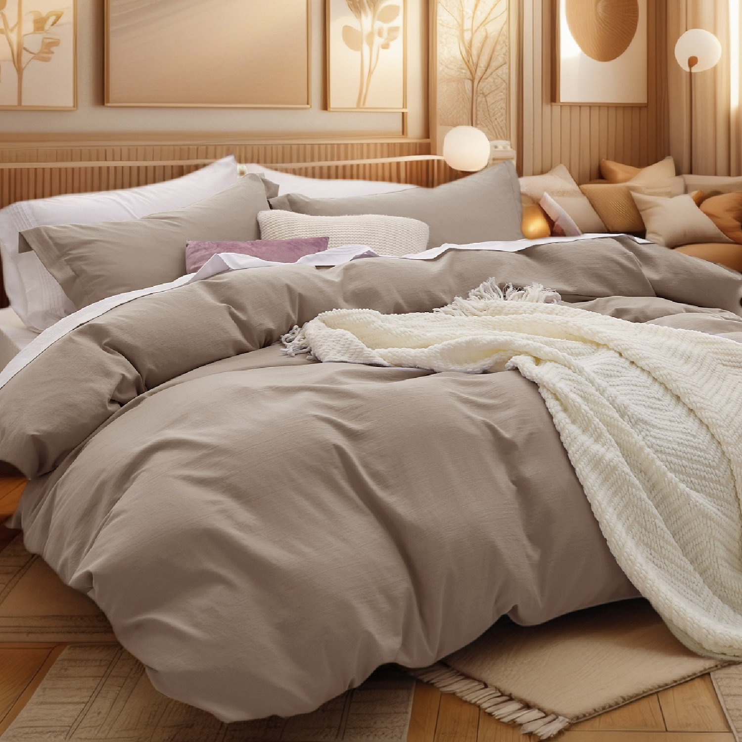 Bedsure Super Soft Prewashed Duvet Cover Set & Reviews - Wayfair Canada